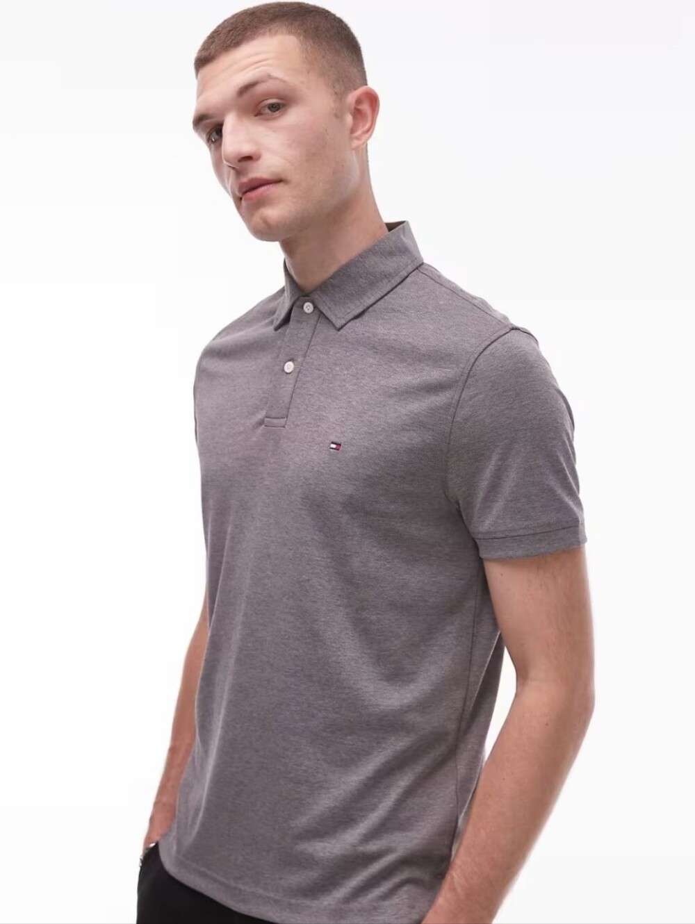 Tommy Hilfiger Men’s Grey Polo Shirt